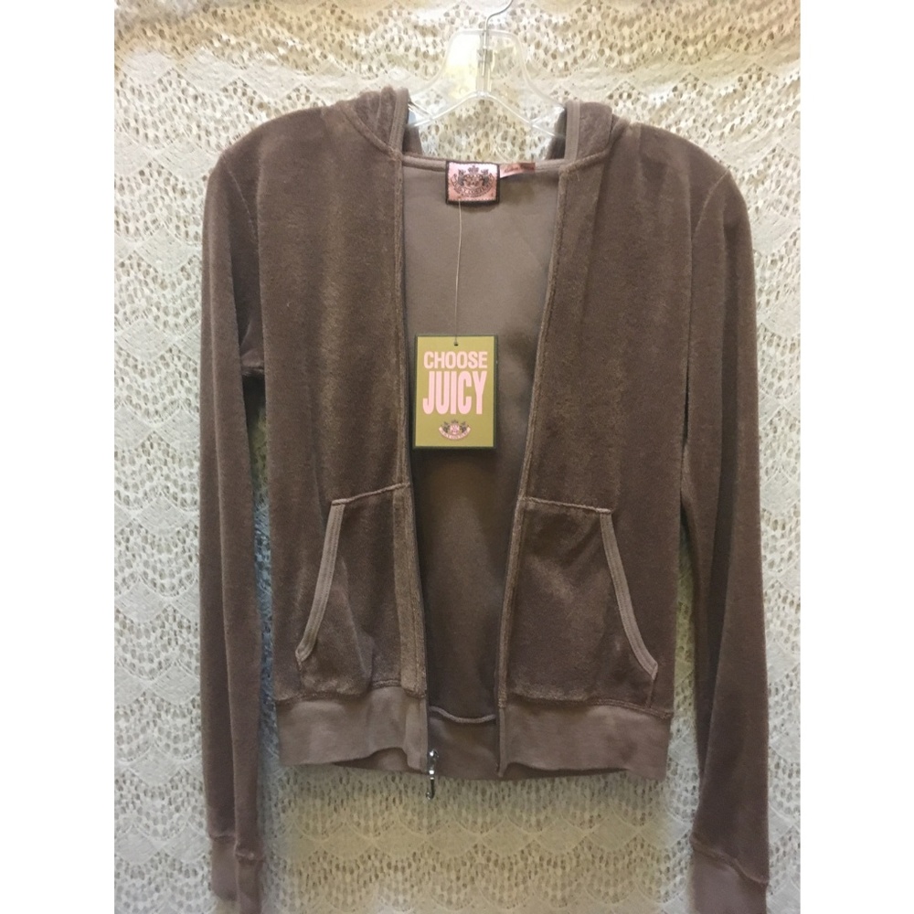 Juicy Couture classic terry hoody w/tags